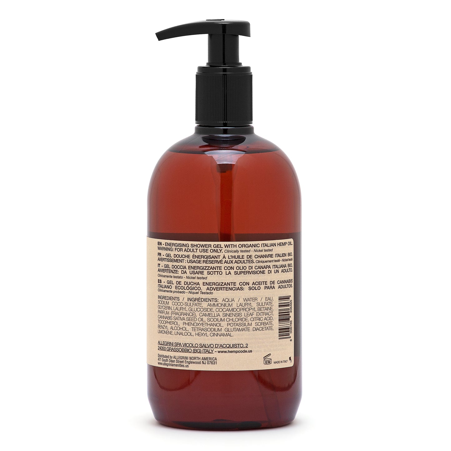 Shower Gel x Hemp Code