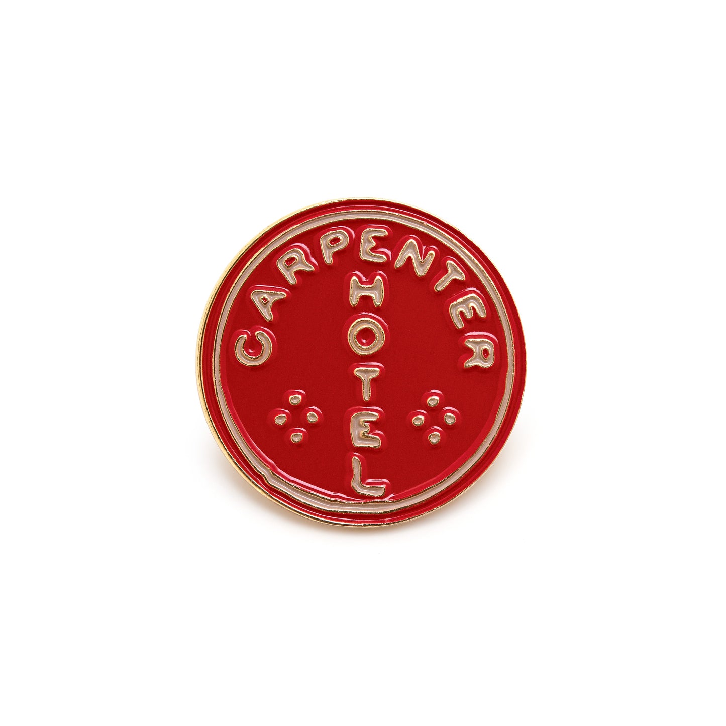Carpenter Hotel Enamel Pin