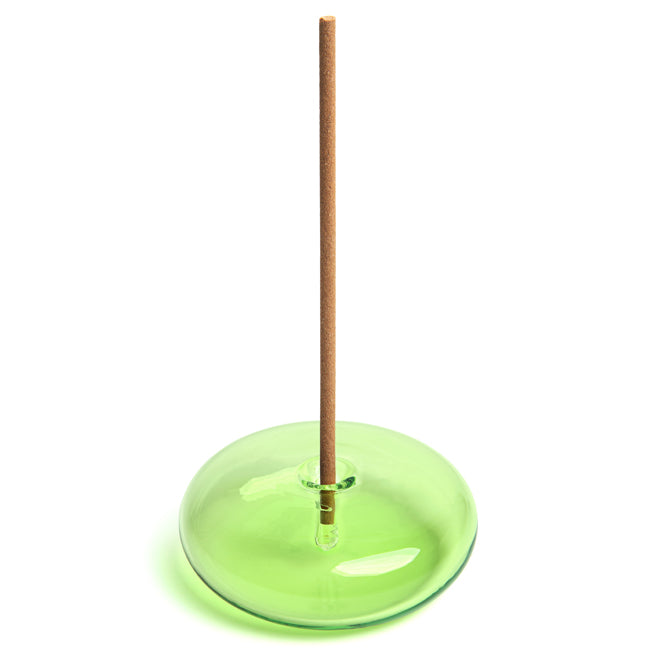 Glass Bubble Incense Holder