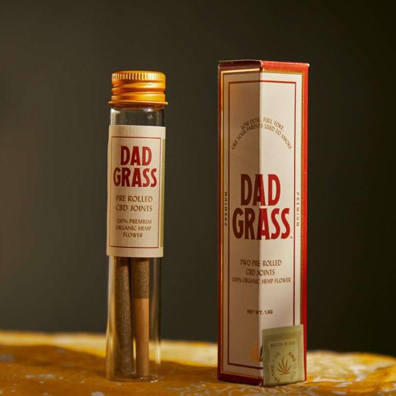 Dad Grass Hemp CBD Pre Roll Twoobie 2 Pack